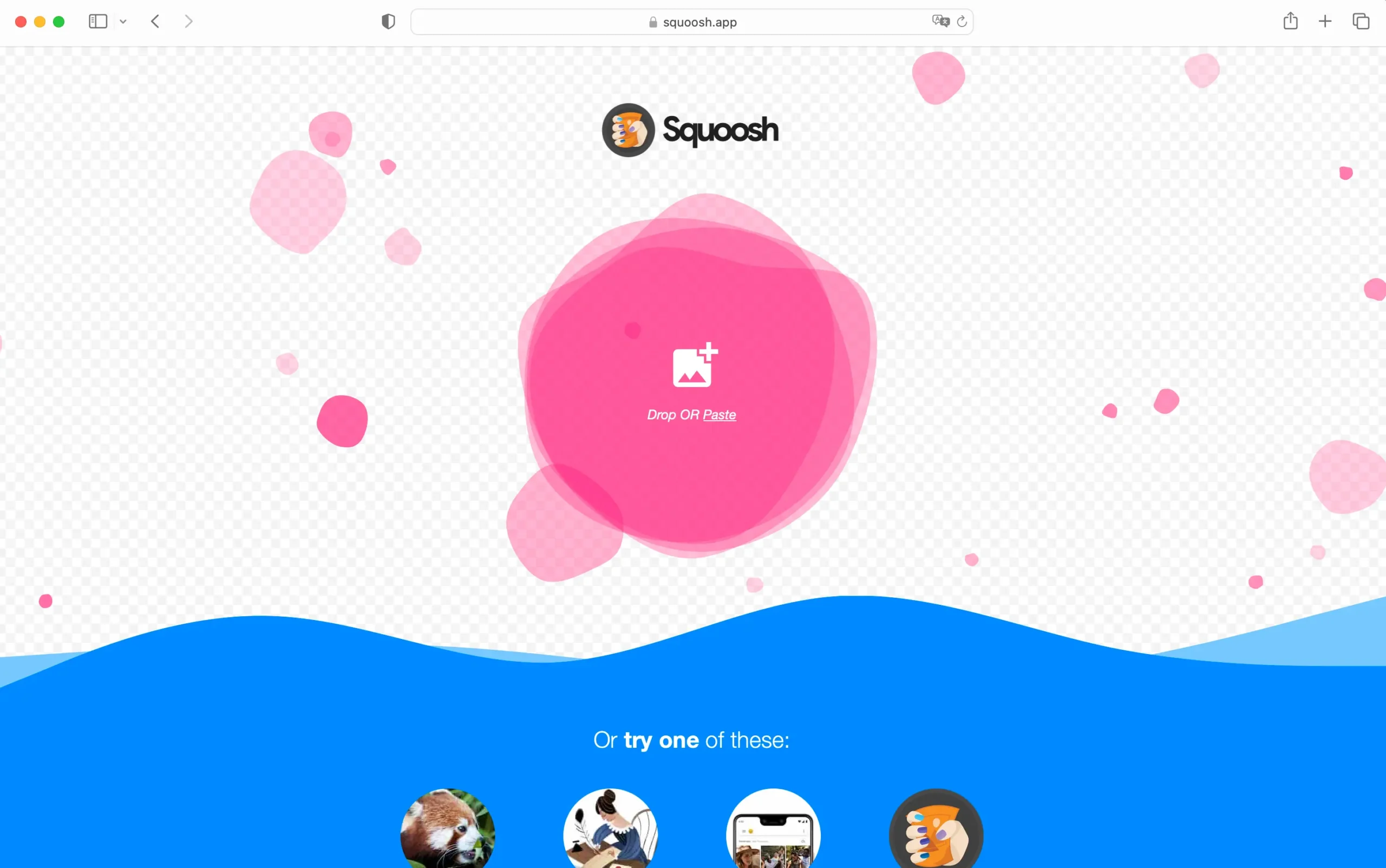 Squoosh Home Page